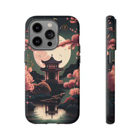 iPhone 14 | 14 Pro | 14 Plus | 14 Pro Max | 15 | 15 Pro | 15 Plus | 15 Pro Max β CherryBlossoms,Enchanted,Lunar,Shrine β front-and-side