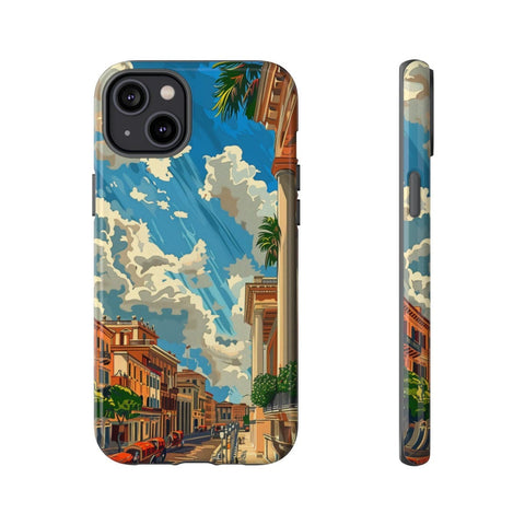 iPhone 14 | 14 Pro | 14 Plus | 14 Pro Max | 15 | 15 Pro | 15 Plus | 15 Pro Max β Chariot,Columns,Retro,Rome β front-and-side