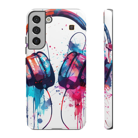 Galaxy S22 | S22 Plus | S22 Ultra | S23 | S23 Plus | S23 Ultra | S24 | S24 Plus | S24 Ultra β Artistic,Headphones,Splash,Vibrant β front-and-side