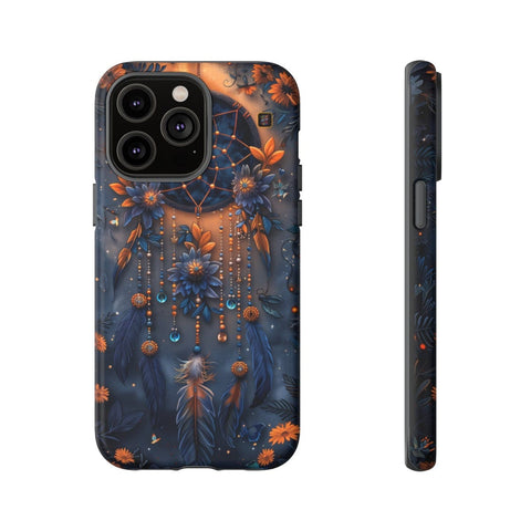 iPhone 14 | 14 Pro | 14 Plus | 14 Pro Max | 15 | 15 Pro | 15 Plus | 15 Pro Max β Beads,Dreamcatcher,Enchanted,Feathers β front-and-side