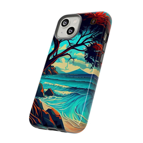 iPhone 14 | 14 Pro | 14 Plus | 14 Pro Max | 15 | 15 Pro | 15 Plus | 15 Pro Maxβ Beach,Enchanted,Seascape,Trees β side