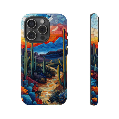iPhone 14 | 14 Pro | 14 Plus | 14 Pro Max | 15 | 15 Pro | 15 Plus | 15 Pro Max β Artistic,Cacti,Desert,Sunset β front-and-side