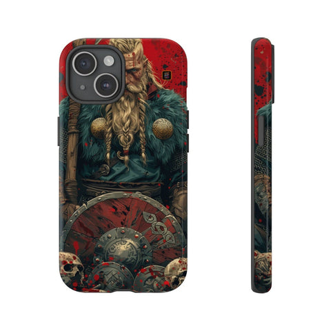 iPhone 14 | 14 Pro | 14 Plus | 14 Pro Max | 15 | 15 Pro | 15 Plus | 15 Pro Max β Axe,Battlefield,Fierce,Warrior β front-and-side