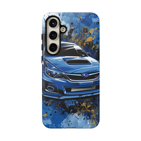 Galaxy S22 | S22 Plus | S22 Ultra | S23 | S23 Plus | S23 Ultra | S24 | S24 Plus | S24 Ultra β Artistic,Automobile,Blue,Impreza β front