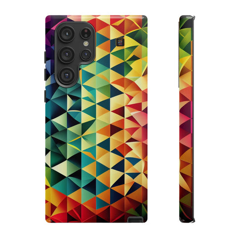 Galaxy S22 | S22 Plus | S22 Ultra | S23 | S23 Plus | S23 Ultra β Artwork,Colorburst,Mosaic,Rainbow β front-and-side