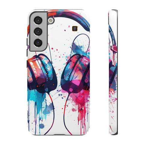 Galaxy S22 | S22 Plus | S22 Ultra | S23 | S23 Plus | S23 Ultra | S24 | S24 Plus | S24 Ultra β Artistic,Headphones,Splash,Vibrant β front-and-side
