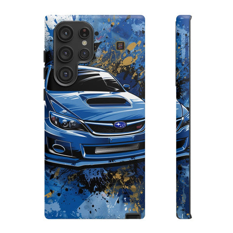 Galaxy S22 | S22 Plus | S22 Ultra | S23 | S23 Plus | S23 Ultra | S24 | S24 Plus | S24 Ultra β Artistic,Automobile,Blue,Impreza β front-and-side
