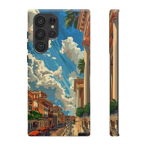 Galaxy S22 | S22 Plus | S22 Ultra | S23 | S23 Plus | S23 Ultra | S24 | S24 Plus | S24 Ultra β Chariot,Columns,Retro,Rome β front-and-side