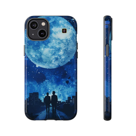 iPhone 14 | 14 Pro | 14 Plus | 14 Pro Max | 15 | 15 Pro | 15 Plus | 15 Pro Max β Cityscape,Moon,Noir,Silhouettes β front-and-side