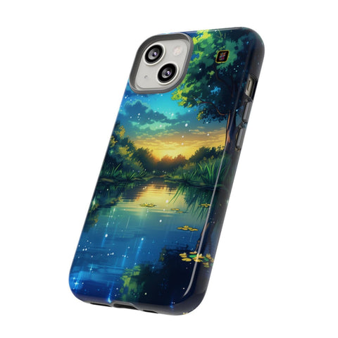 iPhone 14 | 14 Pro | 14 Plus | 14 Pro Max | 15 | 15 Pro | 15 Plus | 15 Pro Maxβ DreamyNightscape,EnchantedForest,GlowingWaterlilies,StarrySky β side