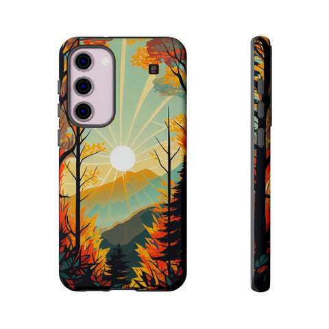 Galaxy S22 | S22 Plus | S22 Ultra | S23 | S23 Plus | S23 Ultra β Autumn,Majestic,Sunbeam,Trees β front-and-side