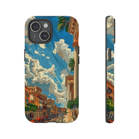 iPhone 14 | 14 Pro | 14 Plus | 14 Pro Max | 15 | 15 Pro | 15 Plus | 15 Pro Max β Chariot,Columns,Retro,Rome β front-and-side