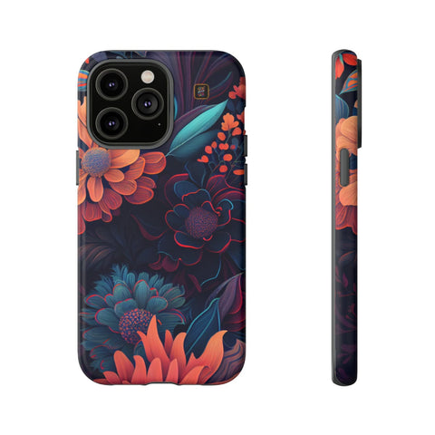 iPhone 14 | 14 Pro | 14 Plus | 14 Pro Max | 15 | 15 Pro | 15 Plus | 15 Pro Max – ArtisticBlossoms,BloomingBeauty,ColorfulGarden,FloralMasterpiece – front-and-side