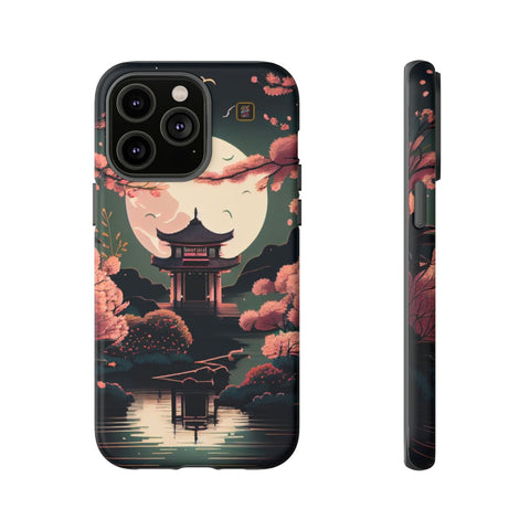 iPhone 14 | 14 Pro | 14 Plus | 14 Pro Max | 15 | 15 Pro | 15 Plus | 15 Pro Max β CherryBlossoms,Enchanted,Lunar,Shrine β front-and-side