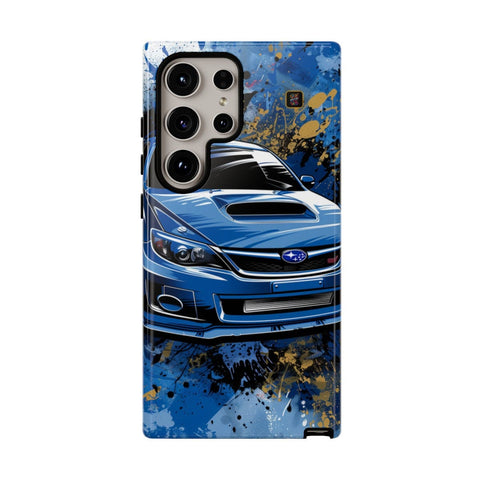 Galaxy S22 | S22 Plus | S22 Ultra | S23 | S23 Plus | S23 Ultra | S24 | S24 Plus | S24 Ultra β Artistic,Automobile,Blue,Impreza β front