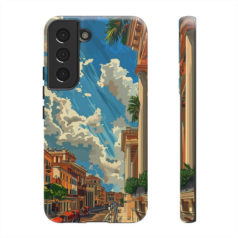 Galaxy S22 | S22 Plus | S22 Ultra | S23 | S23 Plus | S23 Ultra | S24 | S24 Plus | S24 Ultra β Chariot,Columns,Retro,Rome β front-and-side