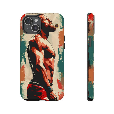 iPhone 14 | 14 Pro | 14 Plus | 14 Pro Max | 15 | 15 Pro | 15 Plus | 15 Pro Max β Beard,Fighter,Portrait,RetroWave β front-and-side