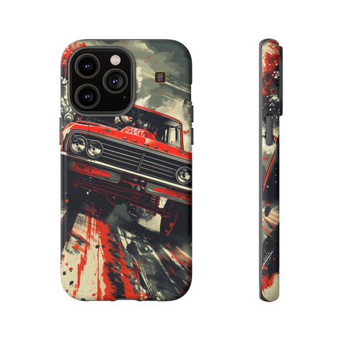 iPhone 14 | 14 Pro | 14 Plus | 14 Pro Max | 15 | 15 Pro | 15 Plus | 15 Pro Max β Artwork,BajaTruck,Racing,RedFlames β front-and-side