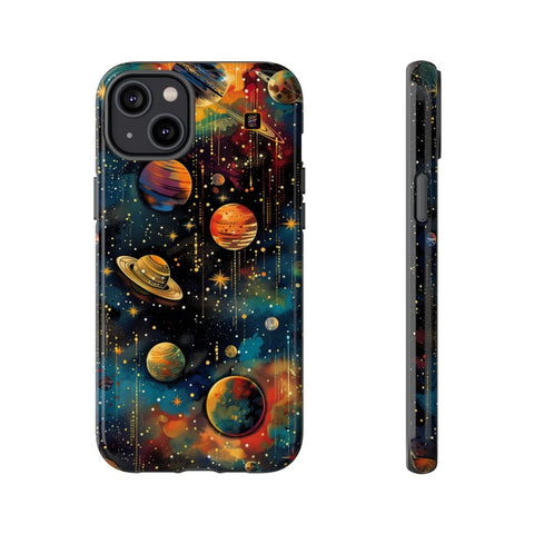 iPhone 14 | 14 Pro | 14 Plus | 14 Pro Max | 15 | 15 Pro | 15 Plus | 15 Pro Max β Cosmic,Nebulae,Planets,Stars β front-and-side
