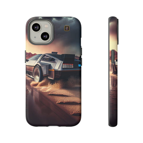 iPhone 14 | 14 Pro | 14 Plus | 14 Pro Max | 15 | 15 Pro | 15 Plus | 15 Pro Max β Cinematic,Delorean,Sci-Fi,Speed β front-and-side
