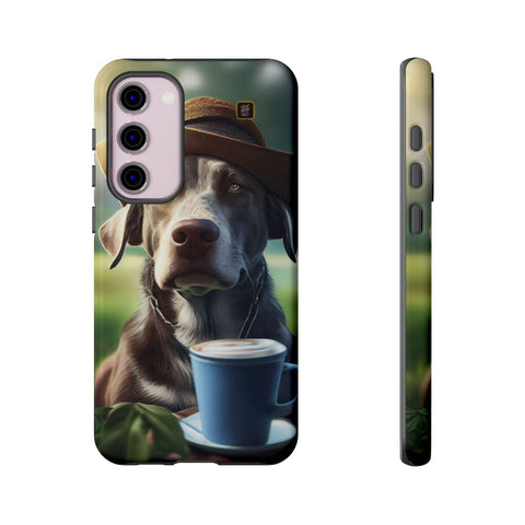 Galaxy S22 | S22 Plus | S22 Ultra | S23 | S23 Plus | S23 Ultra β Backyard,Coffee,Hat,Relaxation β front-and-side