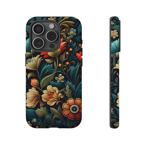 iPhone 14 | 14 Pro | 14 Plus | 14 Pro Max | 15 | 15 Pro | 15 Plus | 15 Pro Max β Bouquet,Colorful,FloralDesign,GardenBliss β front-and-side