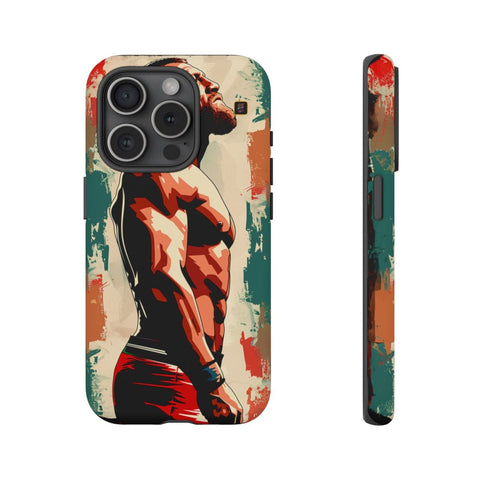 iPhone 14 | 14 Pro | 14 Plus | 14 Pro Max | 15 | 15 Pro | 15 Plus | 15 Pro Max β Beard,Fighter,Portrait,RetroWave β front-and-side