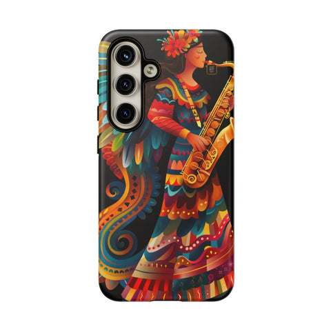 Galaxy S22 | S22 Plus | S22 Ultra | S23 | S23 Plus | S23 Ultra | S24 | S24 Plus | S24 Ultra β Angel,Folkart,Saxophone,Vibrant β front
