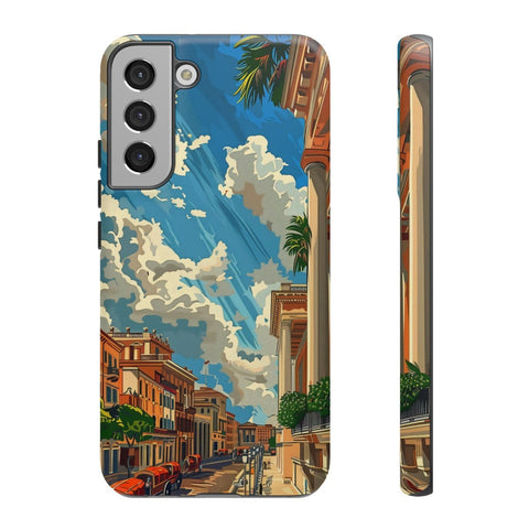 Galaxy S22 | S22 Plus | S22 Ultra | S23 | S23 Plus | S23 Ultra | S24 | S24 Plus | S24 Ultra β Chariot,Columns,Retro,Rome β front-and-side