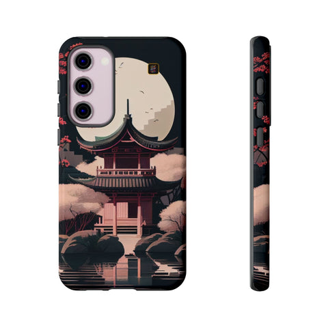 Galaxy S22 | S22 Plus | S22 Ultra | S23 | S23 Plus | S23 Ultra β CherryBlossoms,Enchanted,FantasyTemple,Moonlight β front-and-side