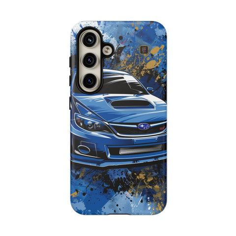 Galaxy S22 | S22 Plus | S22 Ultra | S23 | S23 Plus | S23 Ultra | S24 | S24 Plus | S24 Ultra β Artistic,Automobile,Blue,Impreza β front