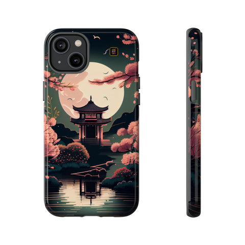 iPhone 14 | 14 Pro | 14 Plus | 14 Pro Max | 15 | 15 Pro | 15 Plus | 15 Pro Max β CherryBlossoms,Enchanted,Lunar,Shrine β front-and-side