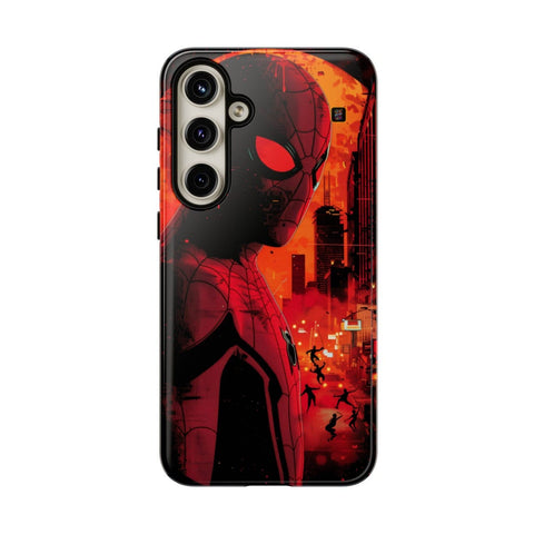 Galaxy S22 | S22 Plus | S22 Ultra | S23 | S23 Plus | S23 Ultra | S24 | S24 Plus | S24 Ultra β Bright,Cityscape,Spiderman,Symmetry β front
