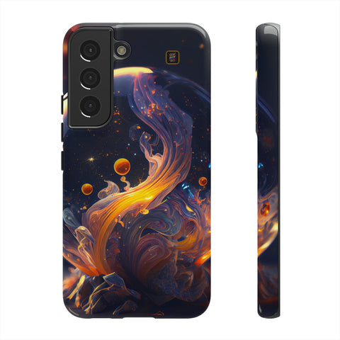Galaxy S22 | S22 Plus | S22 Ultra | S23 | S23 Plus | S23 Ultra β Breathtaking,Celestial,Marble,Stars β front-and-side