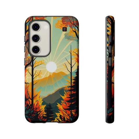 Galaxy S22 | S22 Plus | S22 Ultra | S23 | S23 Plus | S23 Ultra β Autumn,Majestic,Sunbeam,Trees β front-and-side