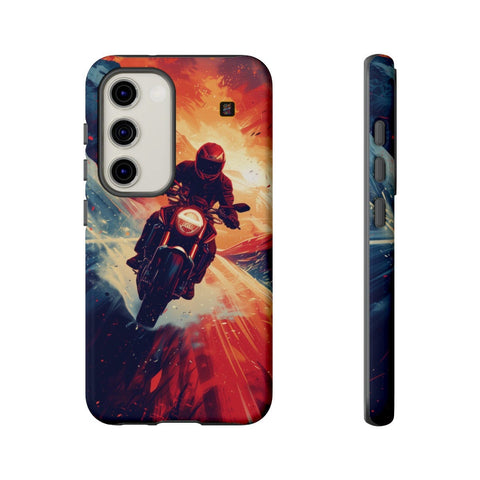 Galaxy S22 | S22 Plus | S22 Ultra | S23 | S23 Plus | S23 Ultra | S24 | S24 Plus | S24 Ultra β Adventure,Motorcycle,Sunset,Vector β front-and-side