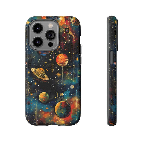 iPhone 14 | 14 Pro | 14 Plus | 14 Pro Max | 15 | 15 Pro | 15 Plus | 15 Pro Max β Cosmic,Nebulae,Planets,Stars β front-and-side