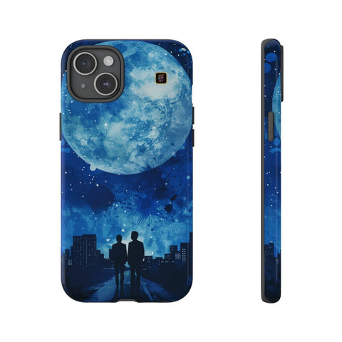 iPhone 14 | 14 Pro | 14 Plus | 14 Pro Max | 15 | 15 Pro | 15 Plus | 15 Pro Max β Cityscape,Moon,Noir,Silhouettes β front-and-side