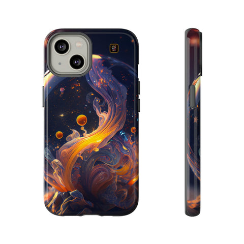 iPhone 14 | 14 Pro | 14 Plus | 14 Pro Max | 15 | 15 Pro | 15 Plus | 15 Pro Max β Breathtaking,Celestial,Marble,Stars β front-and-side