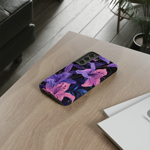 Galaxy S22 | S22 Plus | S22 Ultra | S23 | S23 Plus | S23 Ultra | S24 | S24 Plus | S24 Ultra– DarkFantasy,Floral,Intricate,Lilies – context