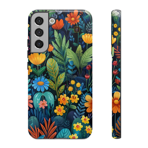 Galaxy S22 | S22 Plus | S22 Ultra | S23 | S23 Plus | S23 Ultra | S24 | S24 Plus | S24 Ultra – Enchanted,Flora,Playful,Vibrant – front-and-side