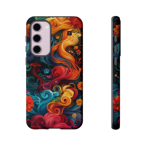 Galaxy S22 | S22 Plus | S22 Ultra | S23 | S23 Plus | S23 Ultra | S24 | S24 Plus | S24 Ultra – Colorburst,Energy,Floral,Fantasy – front-and-side