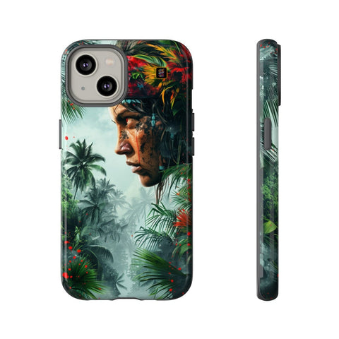 iPhone 14 | 14 Pro | 14 Plus | 14 Pro Max | 15 | 15 Pro | 15 Plus | 15 Pro Max– Adventure,Forest,Ocean,VectorArt – front-and-side