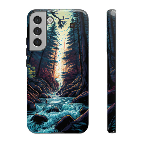 Galaxy S22 | S22 Plus | S22 Ultra | S23 | S23 Plus | S23 Ultra – BlueSky,Cinematic,Redwoods,Rapids – front-and-side