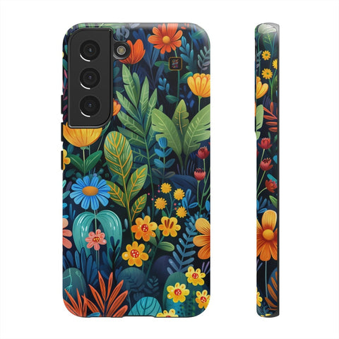 Galaxy S22 | S22 Plus | S22 Ultra | S23 | S23 Plus | S23 Ultra | S24 | S24 Plus | S24 Ultra – Enchanted,Flora,Playful,Vibrant – front-and-side