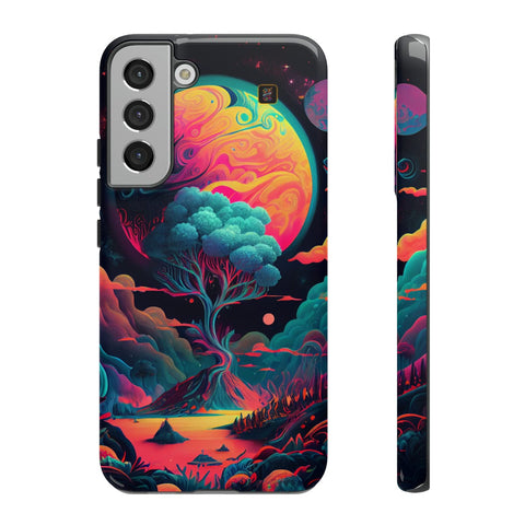 Galaxy S22 | S22 Plus | S22 Ultra | S23 | S23 Plus | S23 Ultra – Artistic,CosmicTree,Harmony,Vibrant – front-and-side