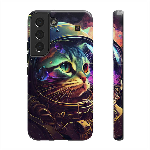 Galaxy S22 | S22 Plus | S22 Ultra | S23 | S23 Plus | S23 Ultra | S24 | S24 Plus | S24 Ultra– Astronaut,Cat,Galactic,Vibrant – front-and-side
