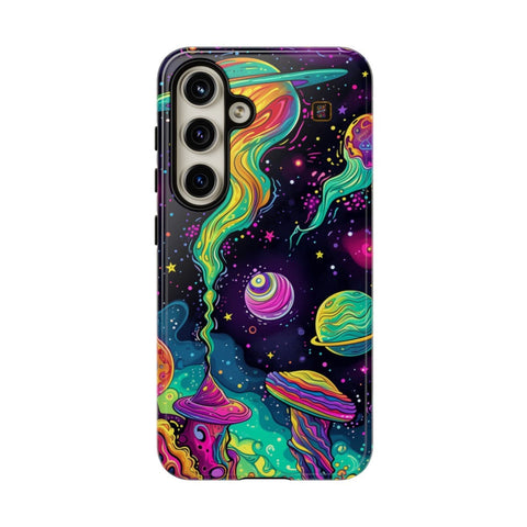 Galaxy S22 | S22 Plus | S22 Ultra | S23 | S23 Plus | S23 Ultra | S24 | S24 Plus | S24 Ultra – Cosmic,Enchanted,Planets,Vibrant – front