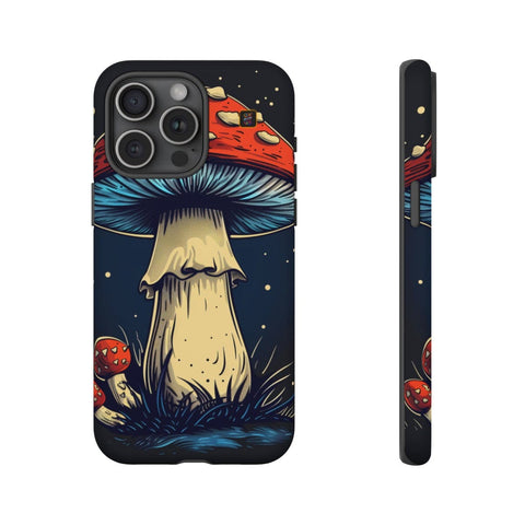 iPhone 14 | 14 Pro | 14 Plus | 14 Pro Max | 15 | 15 Pro | 15 Plus | 15 Pro Max – Enchanted,Fantasy,Mushroom,Whimsical – front-and-side