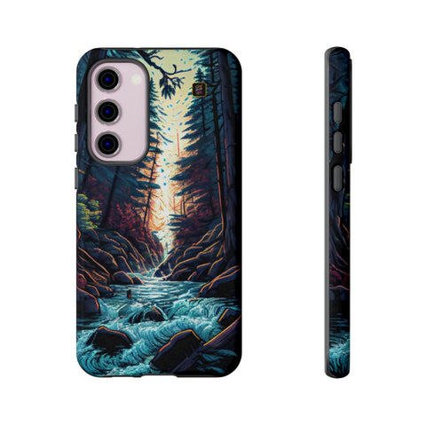 Galaxy S22 | S22 Plus | S22 Ultra | S23 | S23 Plus | S23 Ultra – BlueSky,Cinematic,Redwoods,Rapids – front-and-side